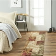 thumbnail image 5 of Home Dynamix Tribeca Amelia Contemporary Geometric Floral Runner Area Rug, Beige/Brown, 1'9"x7'2", 5 of 5