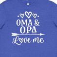 thumbnail image 4 of Inktastic My Oma Opa Love Me Grandchild Gift Youth T-Shirt, 4 of 5