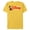 Yellow, variant on Disney Mickey Mouse Race Car Driver Family Trip 2026 Racing - Short Sleeve Blended T-Shirt for Adults - Customized-Yellow