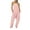 Pink, variant on LEAVINGSUO Summer Fall Womens Plus Size Clearance $5 Fashion Women Casual Cold Shoulder Jumpsuit Solid Suspender Jumpsuits Wide Pocket Leg Pant Navy XL