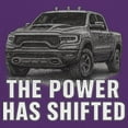 thumbnail image 3 of 702 HP Power Pickup Truck Unisex Hoodie American 4x4 Offroad 1500 V8 Performance, 3 of 7