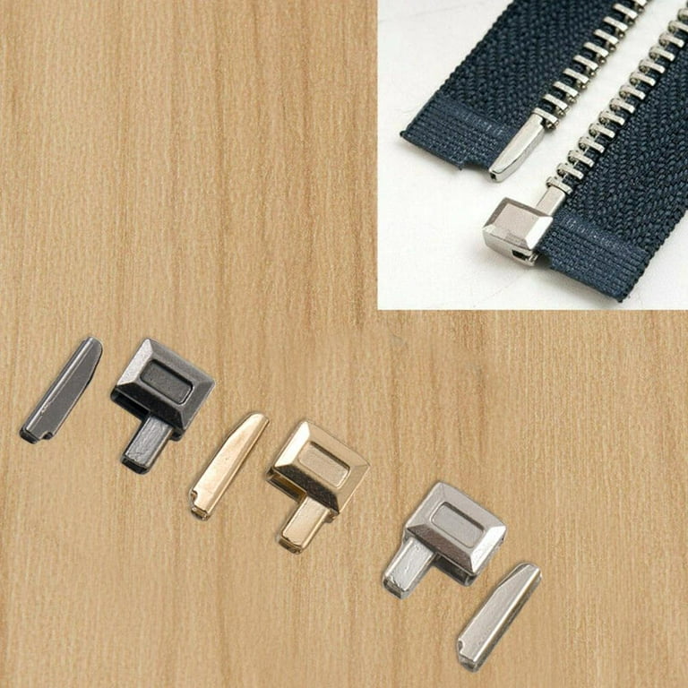2Pcs 3# Open-End 40-70cm Close-End 15-30cm Metal Zippers Bag Jacket  Decoration Zipper Repair Kit DIY Garment Sewing Accessories