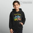 thumbnail image 2 of Boy's Pokemon Eeveelutions  Pull Over Hoodie Black X Large, 2 of 9