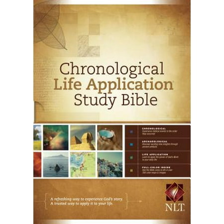 NLT Chronological Life Application Study Bible (Best Chronological Bible App)