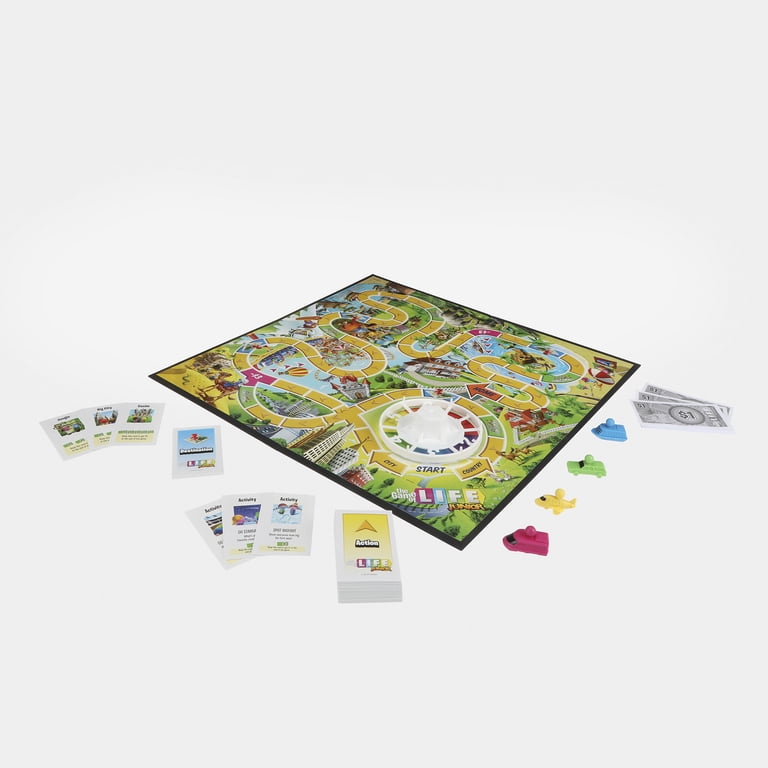Hasbro's The Game of Life Junior: Exciting Family Vacation Board