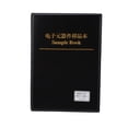 thumbnail image 2 of Black Electronic Component Sample Book Sample Book Plastic for Storing Components Sample Comparison, 2 of 7
