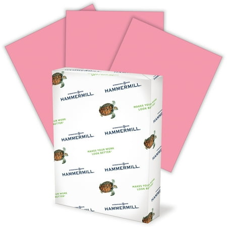 - Hammermill Colors Colored Paper, Light Cherry, 5000 / Carton (Quantity)