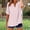 Pink, variant on Zorckvet Womens Short Sleeve Shirts Loose Tops Button Down Fashion Casual Crewneck Blouses for Ladies Cotton Linen