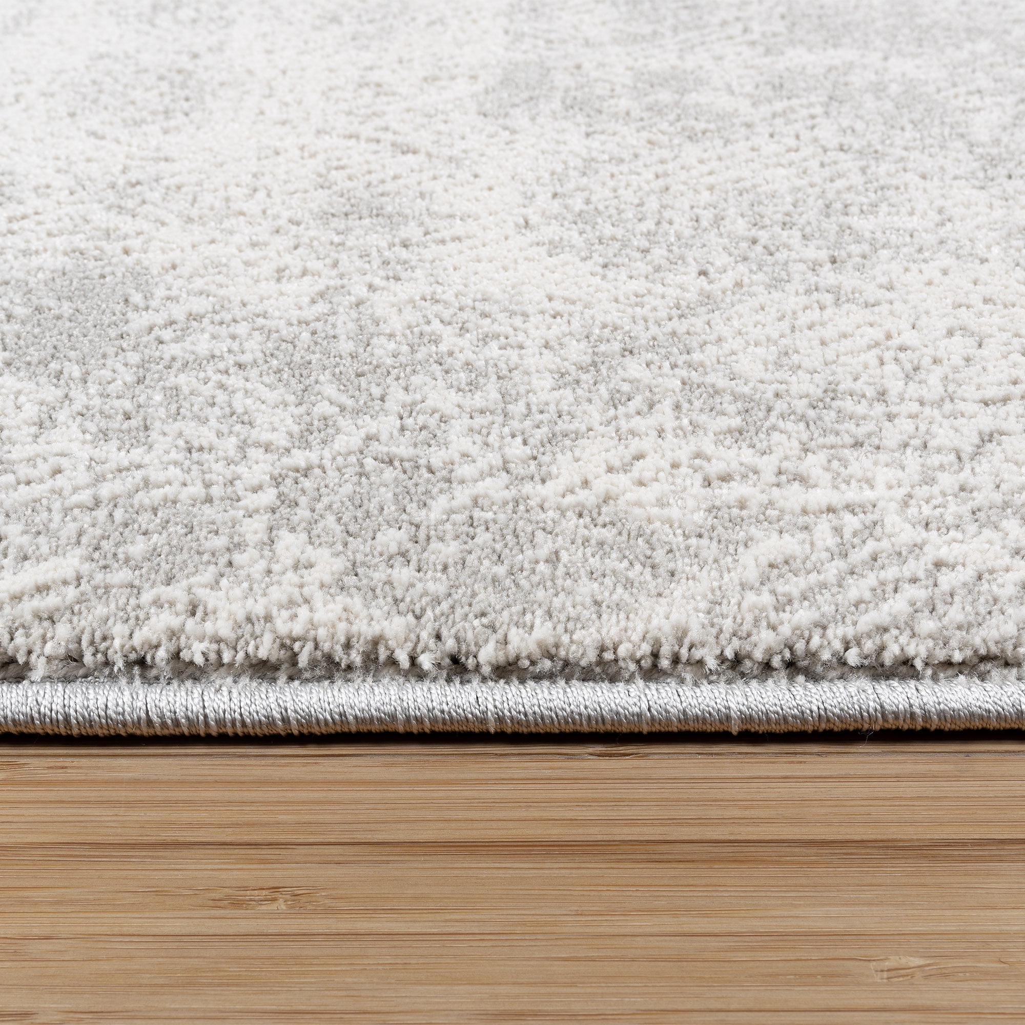 Gertmenian Eden Zac Polyester Gray Non-Slip Abstract Indoor Area Rug, 8x10
