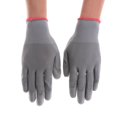 thumbnail image 3 of Guantes de PU Trabajador Conductor Constructores Jardinería Seguridad protectora Mitones grises Ndcxsfigh  Nuevos Originales, 3 of 7
