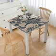thumbnail image 2 of HAOXIT  Vintage Rectangle Tablecloth Pastoral Floral Rustic Table Cloth Washable Table Cover for Indoor & Outdoor, Farmhouse Decor, Picnic, Tabletop Decoration  46*46, 2 of 9