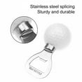 thumbnail image 4 of Beer Bottle Opener Anti-slip Labor Saving Portable Gifts Anti-rust Comfortable Grip High Hardness Golf Ball Shaped Bottle Opening Tool Camping Gear, 4 of 7