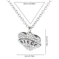 thumbnail image 5 of Carta Miembros de la familia Collar de corazón de diamante completo Accesorios de moda para mujer Wmkox8yi  sjalhkljlk1112, 5 of 5