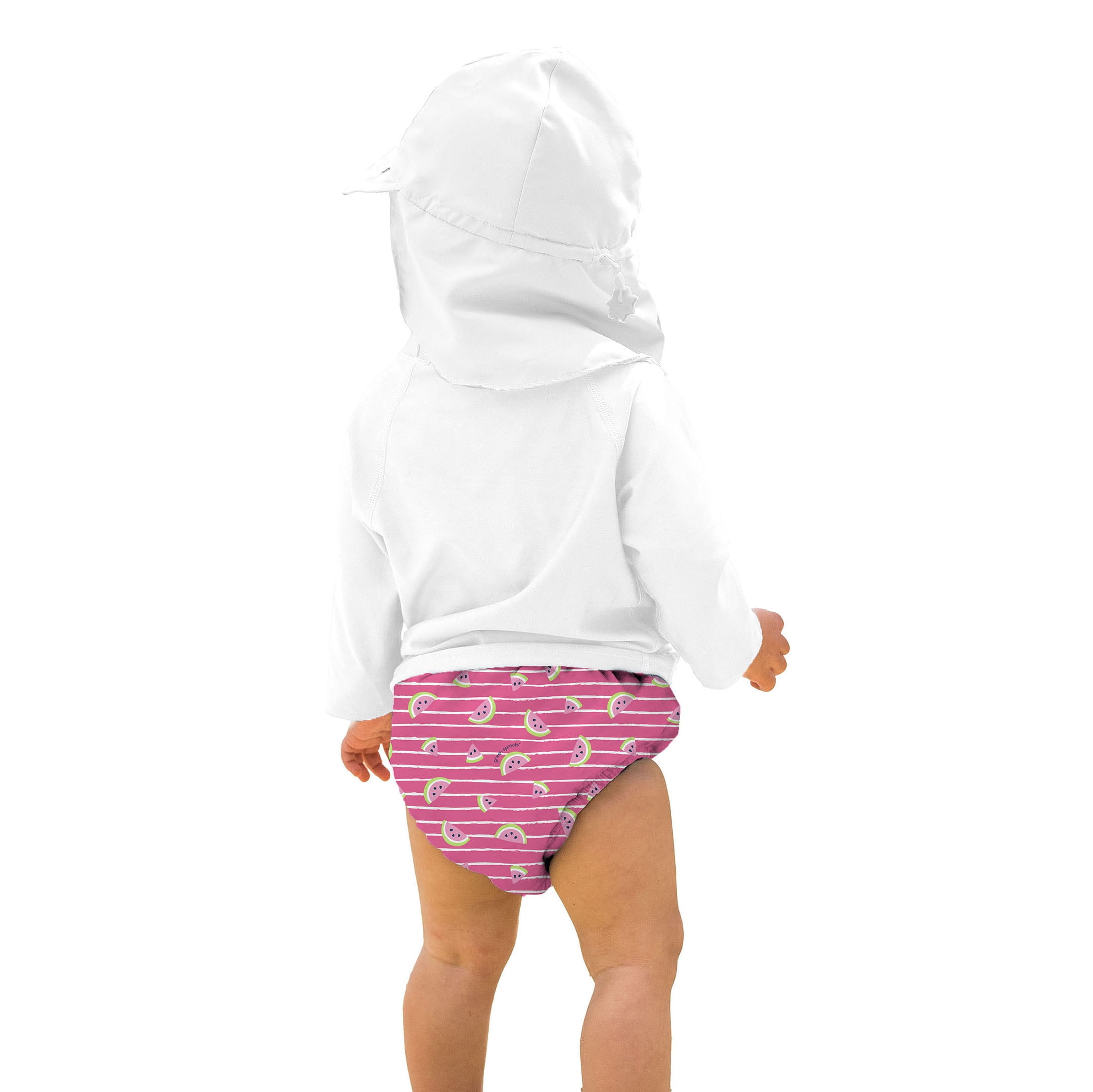 Green Sprouts Baby Eco Pull-Up Reusable Swim Diaper, Size 3M- 4T