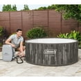 Coleman Blow Up Hot Tub Walmart Coleman Portable SaluSpa Napa AirJet Inflatable Hot Tub, 180 Soothing