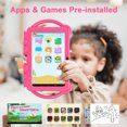 thumbnail image 2 of Tablet Android 12 Kids Tablet 7 inch with over $130 Value of IWAWA Education APP,32GB Toddler Tablet for Kids Eyes Protection IPS Screen,Pink, 2 of 7