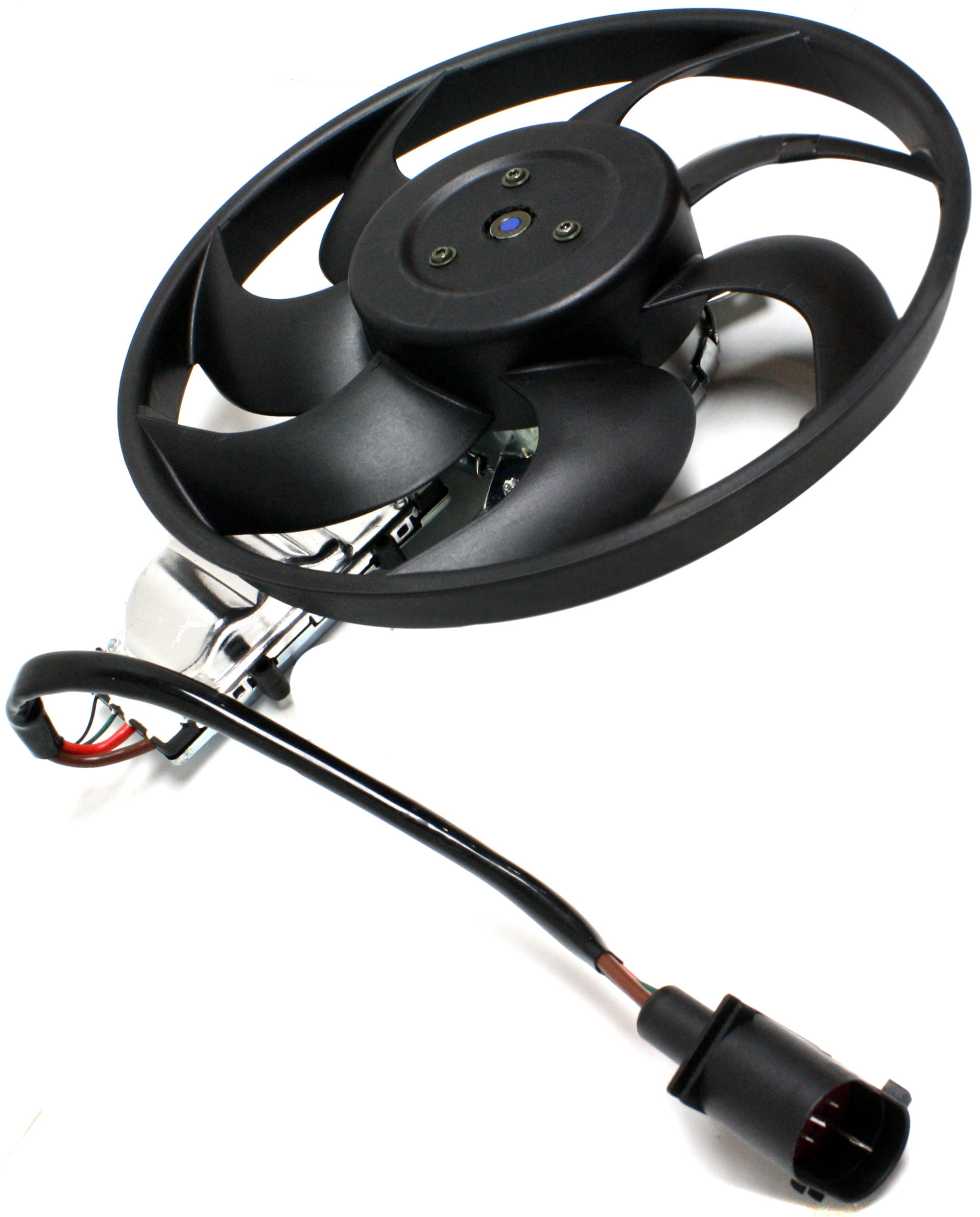 Replacement REPV160903 Cooling Fan Assembly Compatible with 2005-2006, 2008-2010 Porsche Cayenne 2004-2010 Volkswagen Touareg A/C Condenser