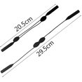 thumbnail image 3 of 2 Pack Sangle de Support pour Lunettes de Soleil, Sangle de Lunettes de Sport avec 4 Crochets d'Oreille Antidérapants, Cordon de Lunettes Universel Réglable pour Femmes, 3 of 4