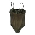 thumbnail image 2 of Traje de Baño Ocean Pacific para Mujer Completo con Textura, Tirante Delgado Ajustable Verde Talla EG, 2 of 4