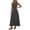 Black Dress, variant on Miluxas Women's Polka Dot Crewneck Sleeveless Maxi Dress High Waisted A Line Casual Loose Long Dress Lightweight Summer Beach Vacation Outfits Wine