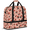 Multicolour 3, variant on Herdesigns Boho Rose Flower Foldable Travel Duffel Bag for Women Men, Weekend Overnight Carry On Bags with Shoe Compartment