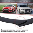Xotic Tech Front Bumper Lip Spoiler + Side Skirt Splitter + Rear Bumper