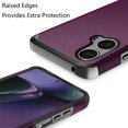 thumbnail image 4 of For Motorola Moto G Stylus 5G 2024 Tough Strong Hybrid (Magnet Mount Friendly) Case Cover - Dark Purple, 4 of 6