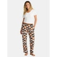 thumbnail image 2 of Hello Kitty Women's and Women's Plus Halloween Velour Sleep Pants, Sizes XS-3X, 2 of 5