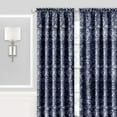 thumbnail image 5 of Rio Grande Rod Pocket Window Curtain Panel - 52x84 - Navy, 5 of 5