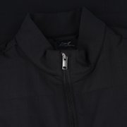 Greg Norman Tee Off Quilted Full Zip Black Outerwear Men M