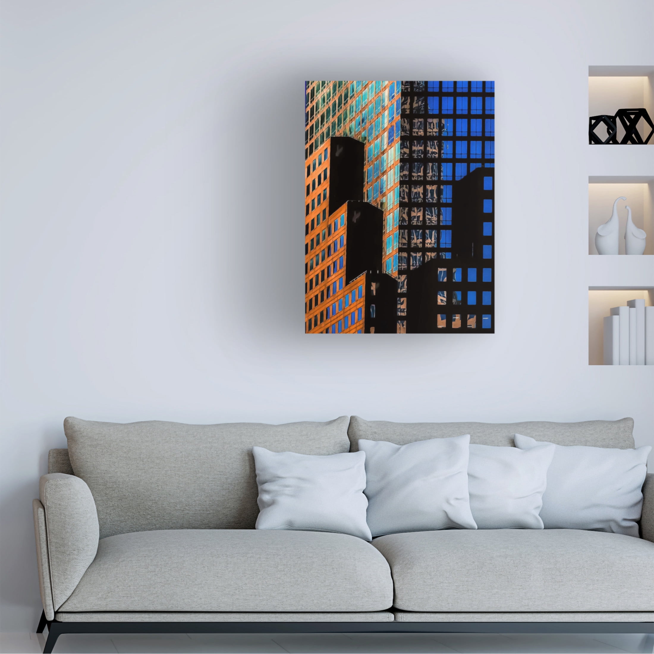 Canvas Wall Art - Arnon Orbach 'New York, New York' Wall Art for Living Room, Bedroom, or Office Décor by Trademark Fine Art - 18 x 24 Inches