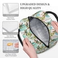 thumbnail image 3 of Fotbe Watercolor Palm Tree Pattern Lunch Bag, Insulated Lunch Box, Small Leakproof Cooler Food Lunch Containers Reusable High Capacity Lunch Tote Bags for Work, Travel, Outdoor, 3 of 6