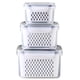 thumbnail image 1 of Juego de recipientes para almacenamiento de alimentos Ronanemon para nevera, paquete de 3 unidades, sin BPA, 1 of 6