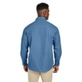thumbnail image 2 of Harriton M540 Unisex Denim Shirt Jacket-Light Denim-2XL, 2 of 3