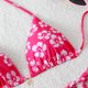 thumbnail image 4 of Trajes de baño para mujer, bikinis de cintura alta con cordón ajustable, traje de baño fruncido, conjunto dividido, trajes de baño para mujer, trajes de baño para mujer, traje de baño para mujer, traj, 4 of 6