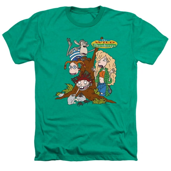 Wild Thornberrys Donny's Dinner Unisex Adult Heather T Shirt