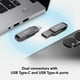 thumbnail image 3 of Unidad flash Lexar JumpDrive D400 128 GB USB 3.2 tipo C y tipo A, 3 of 8