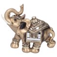 thumbnail image 3 of Feng Shui Décoration, Statue d'Éléphant en Résine Statue Décoration Artisanat en Résine Compact et Léger, 3 of 8