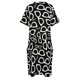 thumbnail image 4 of Vestido de verano con estampado de gafas para mujer traje holgado con bolsillo para fiesta nocturna, 4 of 6