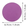 thumbnail image 2 of LOLIPPYY 15 Pcs Label Tapes Round Stickers Paper for Schools Everyday Use and Organization, 2 of 6