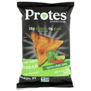 (12 pack) (12 Pack) Protes Protein Chips - Chips Prtin Spicy Chli Lim , 4 Oz