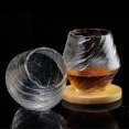 thumbnail image 3 of Vaso de whisky martillado hecho a mano japonés, vaso para zumo, licor, whisky, vino, coñac, brandy, 3 of 3