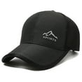 thumbnail image 1 of Visors Unisex Mesh Brim Tennis Cap Outside Sunscreen Quick Dry Adjustable Baseball Hat Baseball Caps, 1 of 5