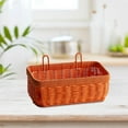 thumbnail image 6 of Baoblaze Storage Basket Wall Hanging Decor for Garden Flower Pot Farmhouse Wall Decor Orange, 6 of 8