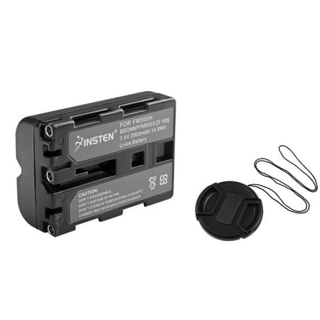 Insten NP-FM500H Battery for Sony DSLR-A350 A300 A200 A100+Cap