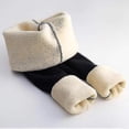 thumbnail image 1 of Mallas forradas de lana Sherpa de invierno, mallas de Cachemira gruesas elásticas de cintura alta, pantalones térmicos cálidos de felpa LingWen 9024715592637, 1 of 1
