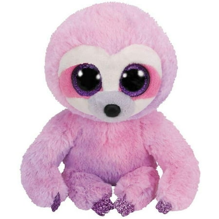 TY Beanie Boos -Dreamy The Purple Sloth (Glitter Eyes) Small 6" Plush