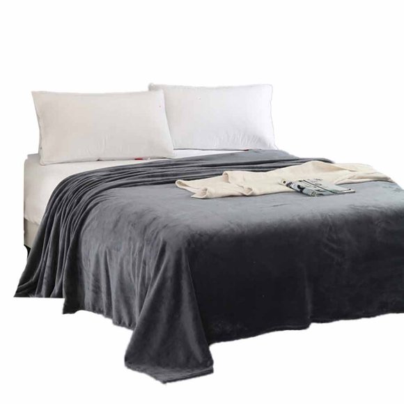 Huayishang Weighted Blanket Clearance, Kids Rabbit Knitting Blanket Bedding Quilt Play Blanket Home Essentials Gray