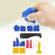 thumbnail image 4 of Herramientas de sellado de silicona, 15 piezas/juego Herramientas de sellado de silicona Limpiador de azulejos Pala para calafatear Acabado Diseñado para precisión, 4 of 12