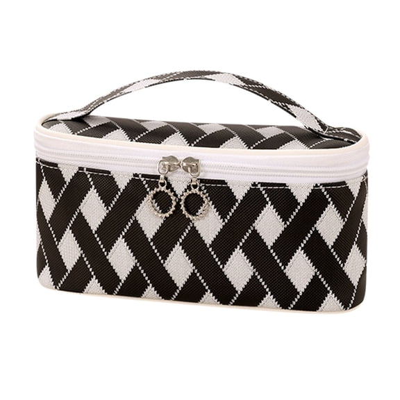 Hwkond Travel Cosmetic Bags Portable Makeup Bag With Large Storage Capacity Exquisite And High End Travel Storage Box Wash Bag on Clearance